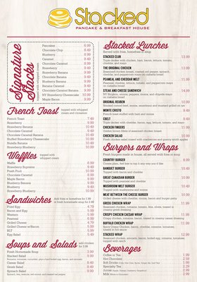 Menu photo 2 Stacked Pancake & Breakfast House Guelph, ON