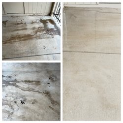 Ocotillo Home Services - Power wash before after