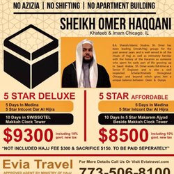Evia Travel - Hajj with Sheikh Omer Haqqani 2019