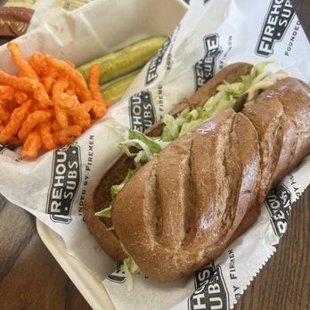Firehouse Subs - Medium Engineer on wheat with crunchy Cheetos - Sandwiches Near Me - Las Vegas, Nevada Firehouse Subs - Medium Engineer on wheat with crunchy Cheetos - Sandwiches Near Me - Las Vegas, Nevada