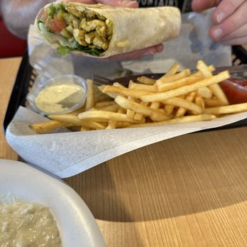 Oasis Mediterranean restaurant - Shawarma Chicken Wrap Special - Mediterranean Near Me - Gallup, New Mexico