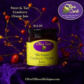 Olive Cart - a jar of cranberry orange jam - Grocery Near Me - South Haven, Michigan Olive Cart - a jar of cranberry orange jam - Grocery Near Me - South Haven, Michigan
