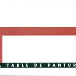 La table de Panturle