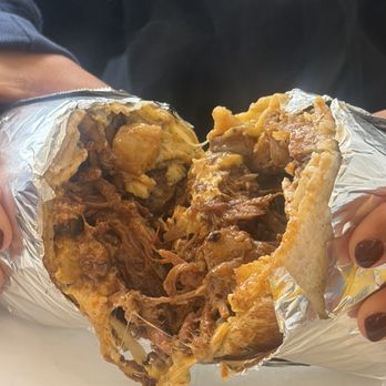 Lucho's - Breakfast Burrito w/ beef birria - Breakfast & Brunch Near Me - San Francisco, California Lucho's - Breakfast Burrito w/ beef birria - Breakfast & Brunch Near Me - San Francisco, California