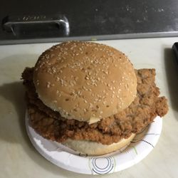 Nelly's Hideaway - Texas T-  $5.00  Deep fried pork tenderloin