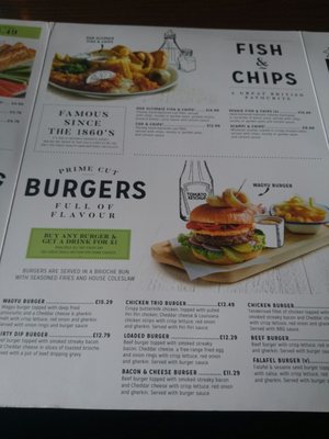 Menu photo 4 Old Swan London, XGL Menu photo 4 Old Swan London, XGL