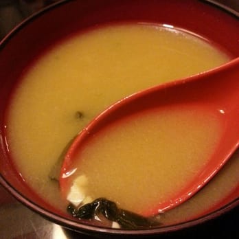 Take Japanese Restaurant - Miso soup is good... tofu are not massive chunks like other places - Japanese Near Me - Kissimmee, Florida