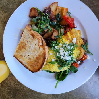 Farmer's Table - Vegetable Omelet - New American Near Me - La Mesa, California