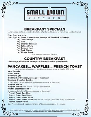 Menu photo 4 Small Town Kitchen Cherryville, NC Menu photo 4 Small Town Kitchen Cherryville, NC
