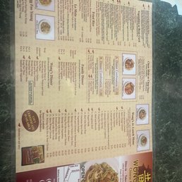 the menu of the restaurant the menu of the restaurant