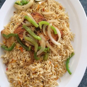 Fatuma's Restaurant - The salmon $14.99, not the $12.99 posted price - African Near Me - San Diego, California