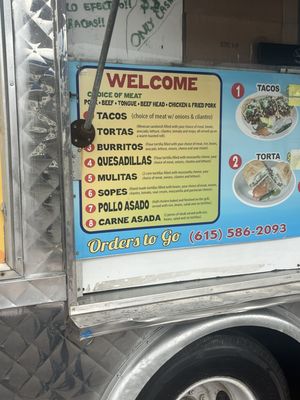 Menu photo 1 Taqueria El Pollito Nashville, TN Menu photo 1 Taqueria El Pollito Nashville, TN