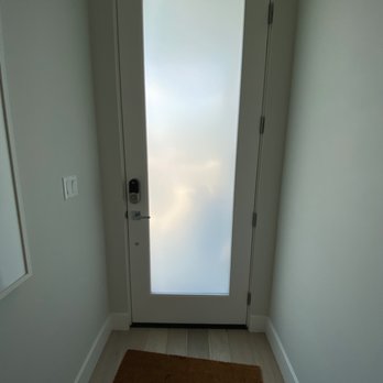 Window Tints Everything - Front door tinting/fogging for privacy - Home Window Tinting Near Me - North Hollywood, California