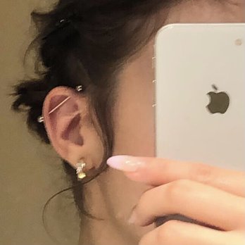 Chronic Ink - My piercing a day after. - Tattoo Near Me - Markham, Ontario