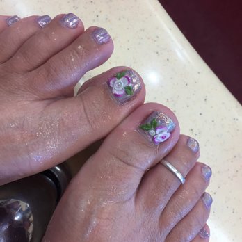 QT Nails - I forgot to mention my pedicure is TWO weeks old in this picture and look at how great it still looks! - Nail Salons Near Me - Orange, California QT Nails - I forgot to mention my pedicure is TWO weeks old in this picture and look at how great it still looks! - Nail Salons Near Me - Orange, California