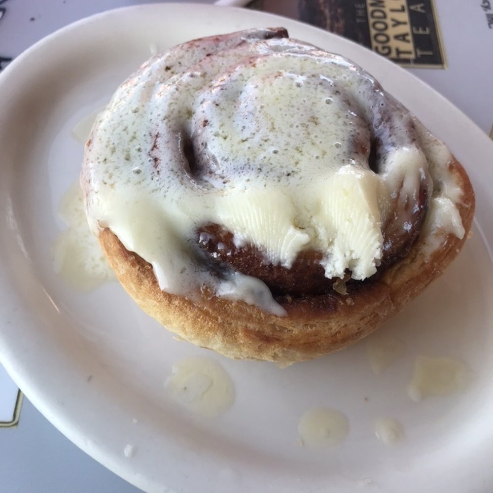 Hangar Cafe - Cinnamon Roll - Cafes Near Me - Chandler, Arizona