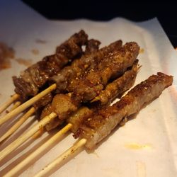 Lamb skewers