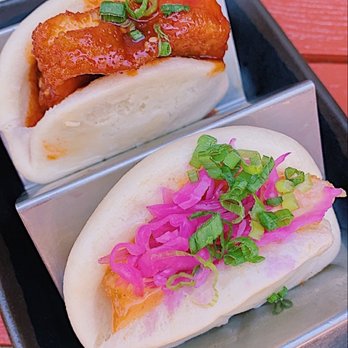 Bar Bao - Fried tofu and shrimp bun - Asian Fusion Near Me - Arlington, Virginia Bar Bao - Fried tofu and shrimp bun - Asian Fusion Near Me - Arlington, Virginia