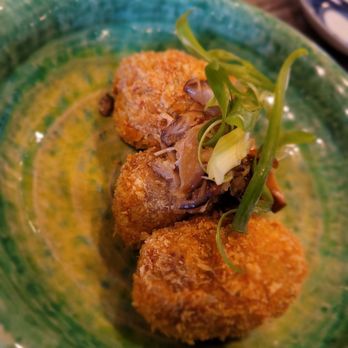 STEM Japanese Eatery - waygu beef & kabocha croquettes - Japanese Near Me - Burnaby, British Columbia