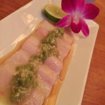 Lure Fishbar - Kanpachi Sashimi - Seafood Near Me - New York, New York Lure Fishbar - Kanpachi Sashimi - Seafood Near Me - New York, New York