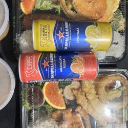 Blue Fish Sushi and Teriyaki - Chicken Katsu Bento Box and Salmon Box