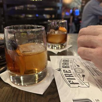 Fire Bar and Grill - Old Fashioned cocktail - Sports Bars Near Me - Crystal Lake, Illinois