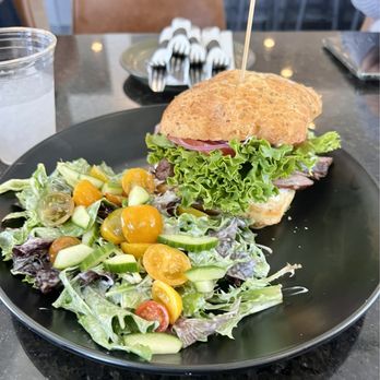Kitchen Eighty-Eight - Tri-Tip Sandwich and Mixed Greens - Food Trucks Near Me Kitchen Eighty-Eight - Tri-Tip Sandwich and Mixed Greens - Food Trucks Near Me