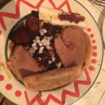 The Columbia - Completa Cubana. I love the options on this plate although the empanada is usually soggy. - Spanish Near Me - St Augustine, Florida