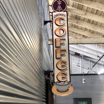 Chromatic Coffee - External sign - Coffee Roasteries Near Me - San Jose, California