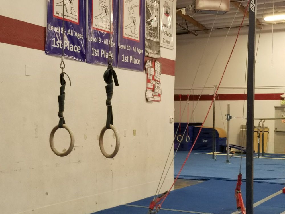 West Coast Olympic Gymnastics Academy Logo