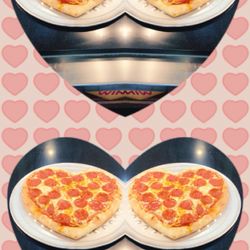 Mr Gatti's Pizza - They say to someone's heart is thru food what a better way than a heart shaped pizza get yours  FEB 14th call today!
