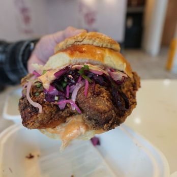 Rubato - fried chicken bolo bao - Hong Kong Style Cafe Near Me - Quincy, Massachusetts