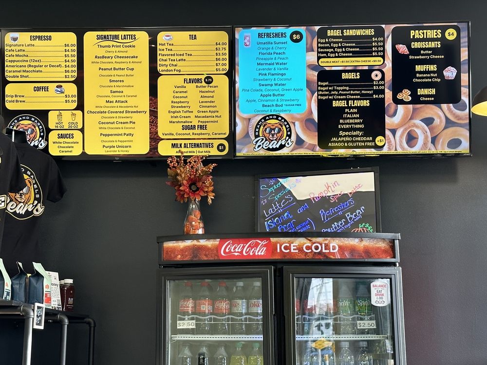 BEARS BEANS AND BAGELS 11 Photos 15 N Central Ave, Umatilla