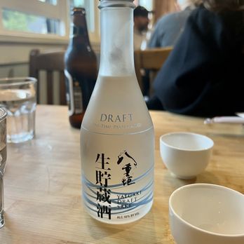 Arigato Sushi - Sake - Yaegaki Draft (300 ml bottle) - Sushi Bars Near Me - Seattle, Washington Arigato Sushi - Sake - Yaegaki Draft (300 ml bottle) - Sushi Bars Near Me - Seattle, Washington