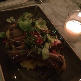 Single Shot - Pork chop with spaghetti squash - Bars Near Me - Seattle, Washington Single Shot - Pork chop with spaghetti squash - Bars Near Me - Seattle, Washington