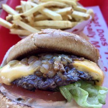 In-N-Out Burger - Cheeseburger with grilled onions - Burgers Near Me - Poway, California In-N-Out Burger - Cheeseburger with grilled onions - Burgers Near Me - Poway, California