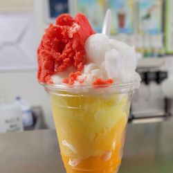 Flavor Brigade - Medium Italian Ice, with up to 6 flavors