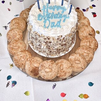 Phoenix Bakery - Strawberries and banana 6" Cake and Almond Cookies - Bakeries Near Me - Los Angeles, California Phoenix Bakery - Strawberries and banana 6" Cake and Almond Cookies - Bakeries Near Me - Los Angeles, California