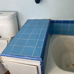 Shower counter top