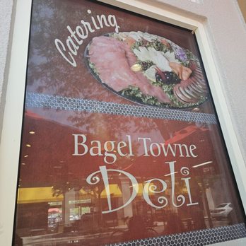 BagelTowne Deli - Signage outside at the seating area. - Bagels Near Me - Rockville, Maryland BagelTowne Deli - Signage outside at the seating area. - Bagels Near Me - Rockville, Maryland