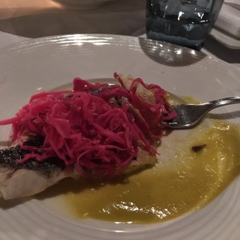 Grotta Palazzese - This was my favorite! Nice fish with a nice topping. Very good. - Hotels Near Me - Polignano A Mare, BA