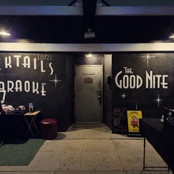The Good Nite - The front of the bar!