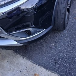 Powell's Body Shop - Damage to my front driver's side bumper