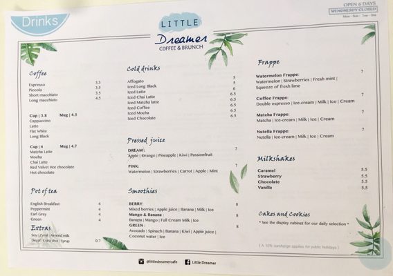 Menu photo 3 Little Dreamer Cafe Calamvale, QLD Menu photo 3 Little Dreamer Cafe Calamvale, QLD