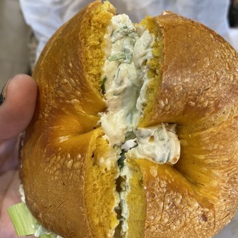 Joseph's Bagel & Grill - Egg bagel with scallion cream cheese - Coffee & Tea Near Me - Fairfield, Connecticut Joseph's Bagel & Grill - Egg bagel with scallion cream cheese - Coffee & Tea Near Me - Fairfield, Connecticut
