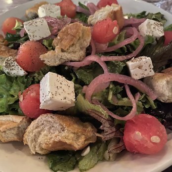 Jm Curley - Watermelon panzanella salad - New American Near Me - Boston, Massachusetts