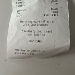 This was the three drinks ordered. This was the three drinks ordered.