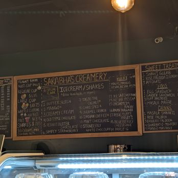Sarabhas Creamery - Menu - Coffee & Tea Near Me - Nashville, Tennessee Sarabhas Creamery - Menu - Coffee & Tea Near Me - Nashville, Tennessee