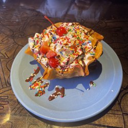 Fried ice cream