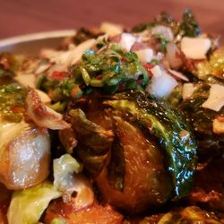 Eureka! - Crispy glazed brussel sprouts
